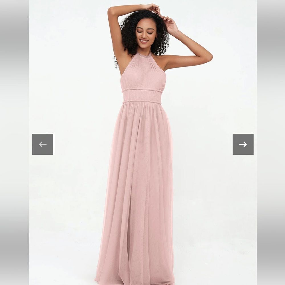 Illusion Halter Tulle Maxi Boho Dresses. Nwot — image 4 of 5